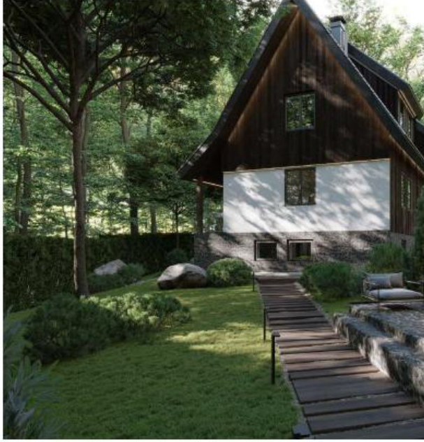 Main villa in forest